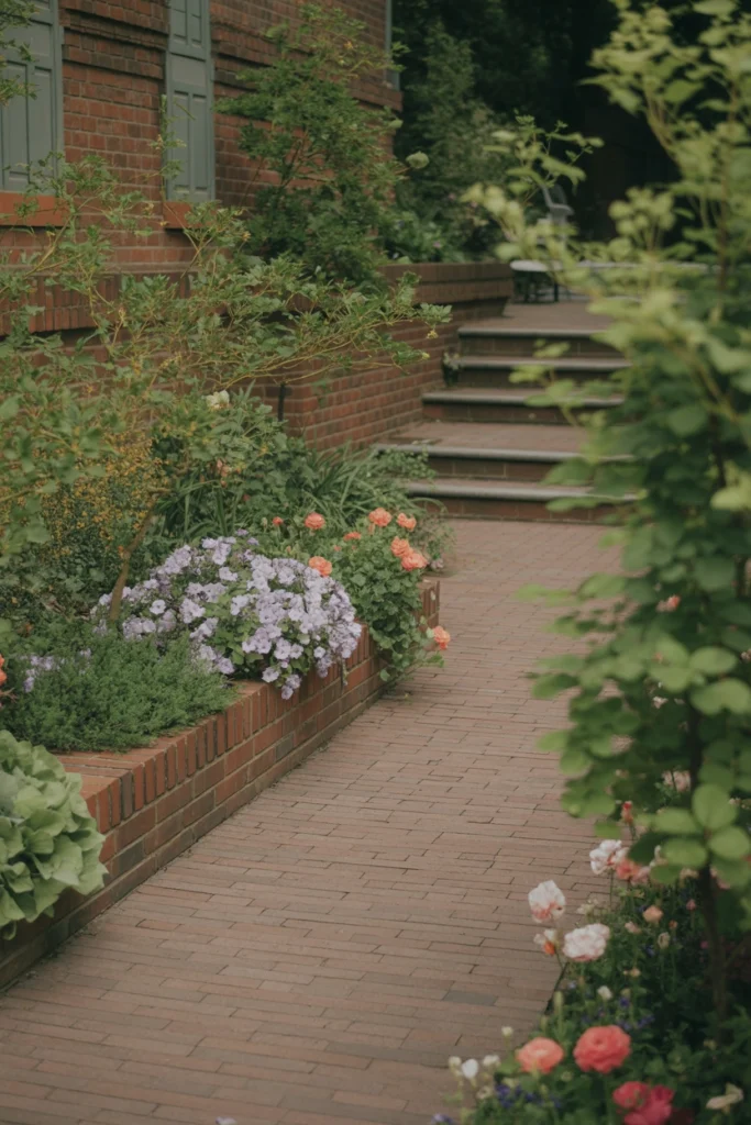 Brick Garden Pathway