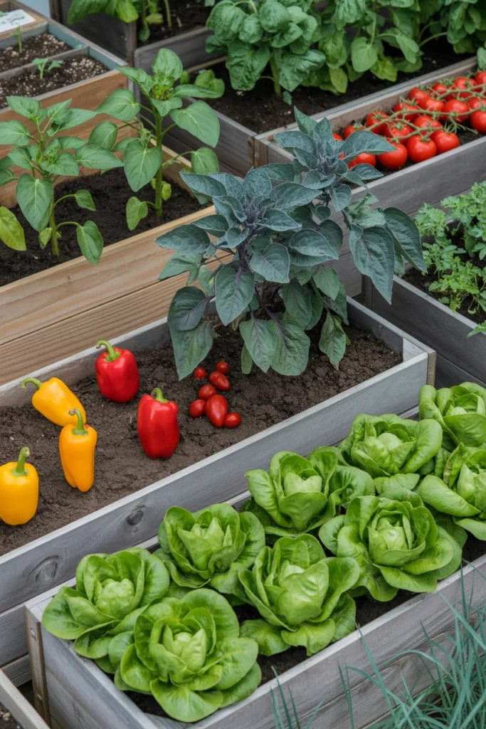 Colorful Vegetable Patch