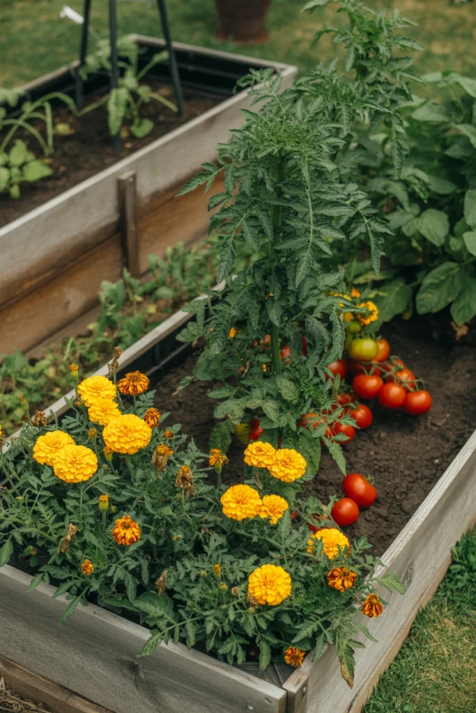 Companion Plant Vegetable Garden