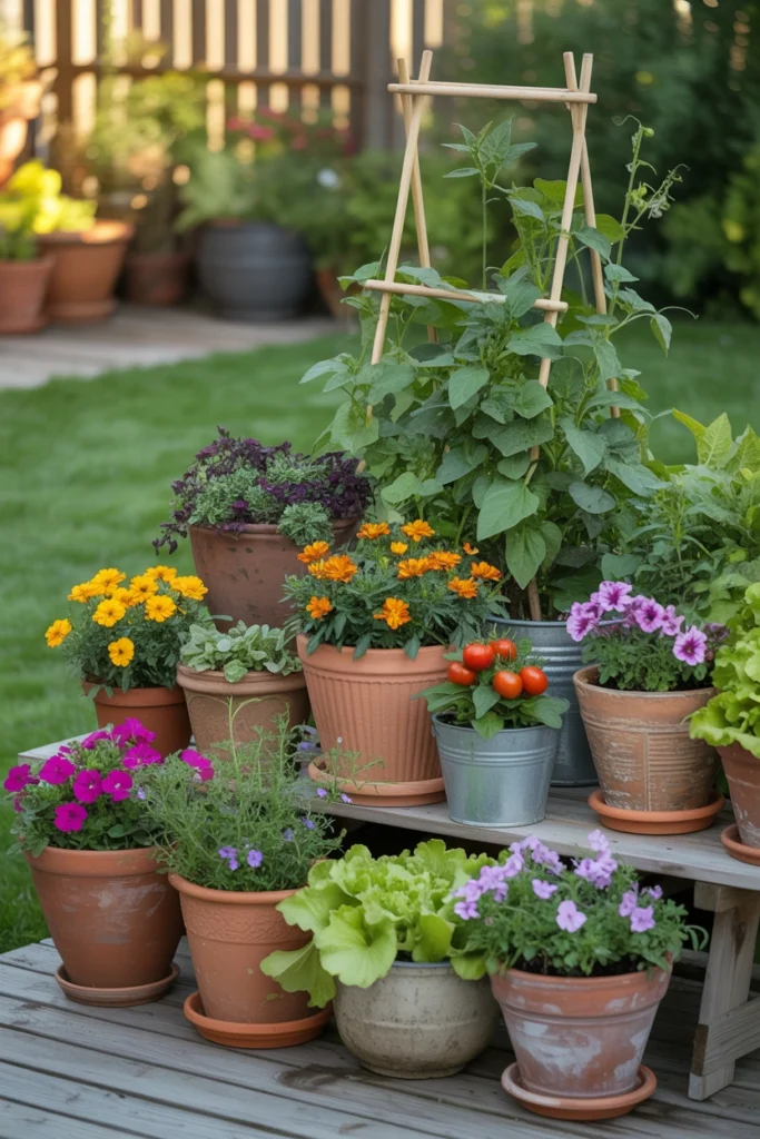 Container Garden Backyard