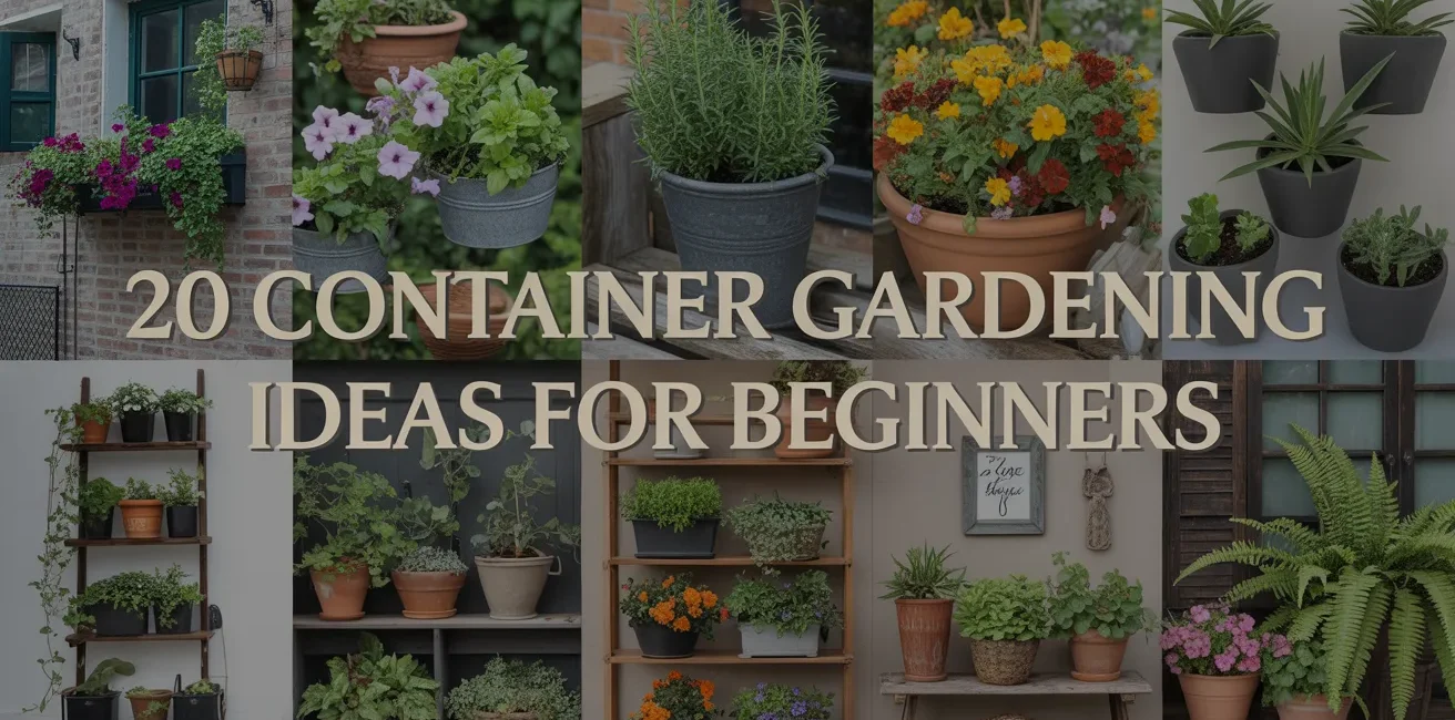 Container Gardening Ideas for Beginners
