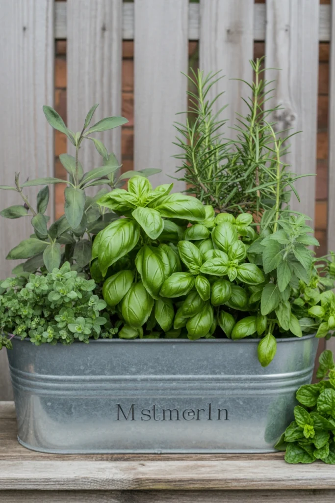 Container Herb Garden