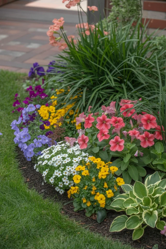 Cozy Flower Border Garden