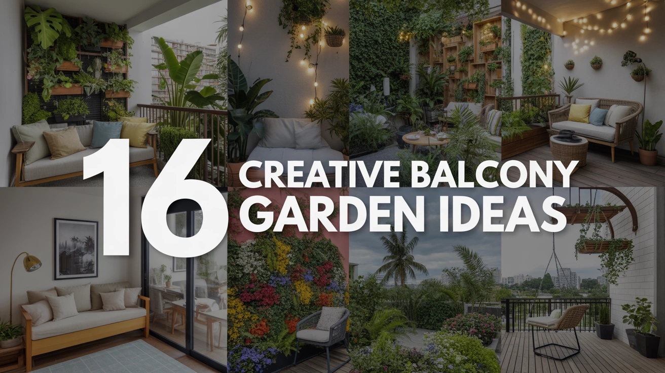 Creative Balcony Garden Ideas