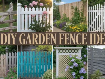 DIY Garden Fence Ideas