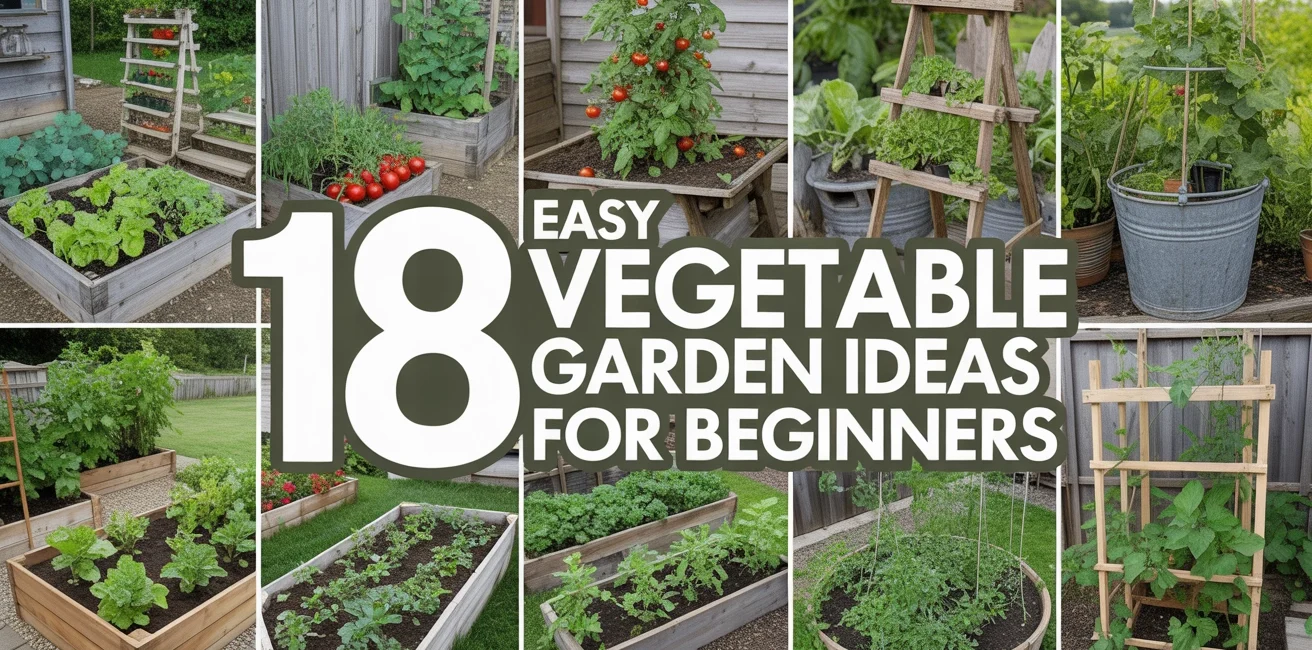 Easy Vegetable Garden Ideas for Beginners