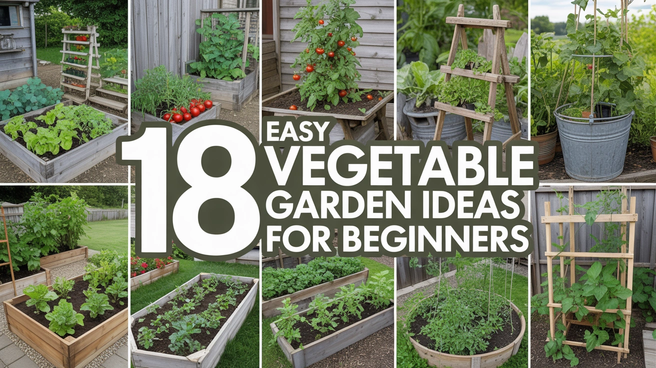 Easy Vegetable Garden Ideas for Beginners