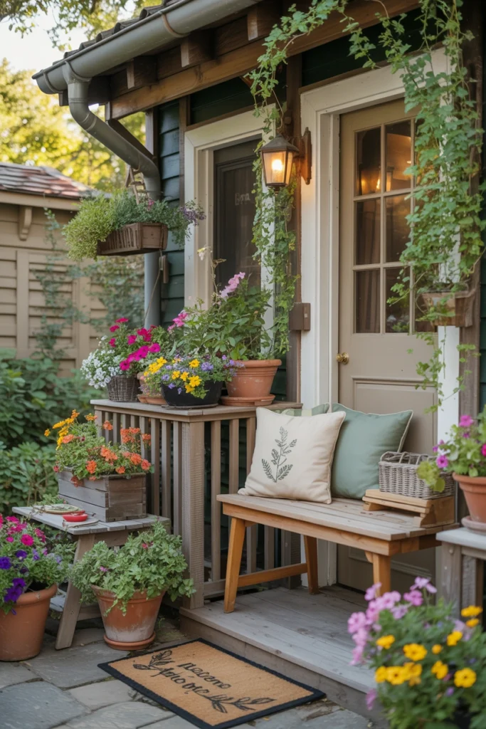 Front Porch Garden Decor