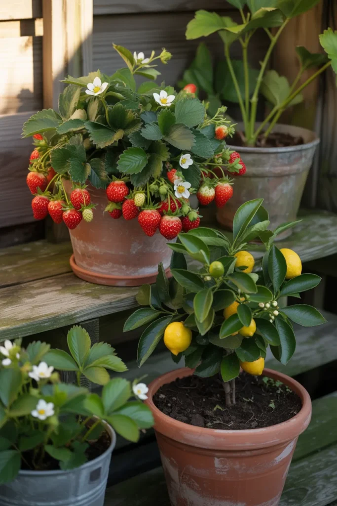 Fruit Container Garden