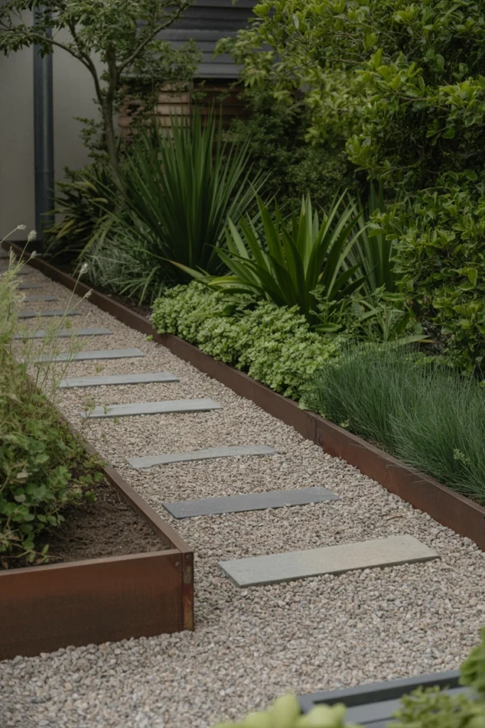Gravel Garden Walkway