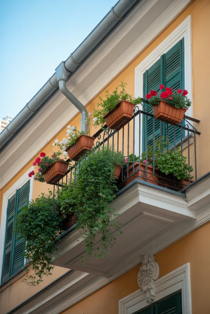 Hanging Basket Balcony Garden