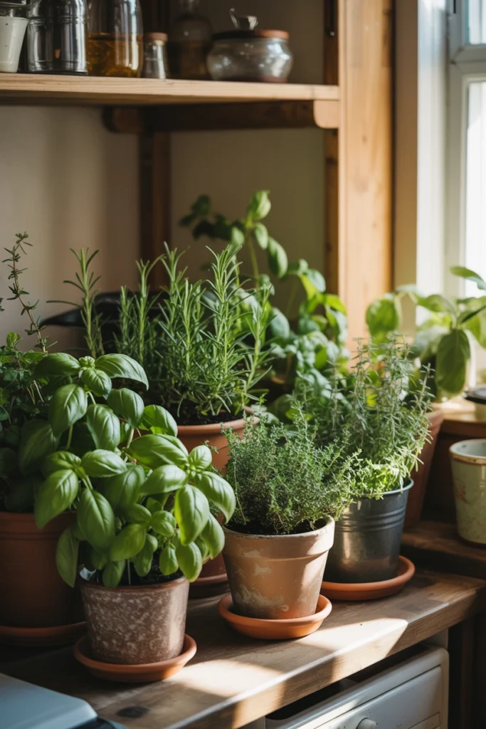 Indoor Herb Shelf Garden