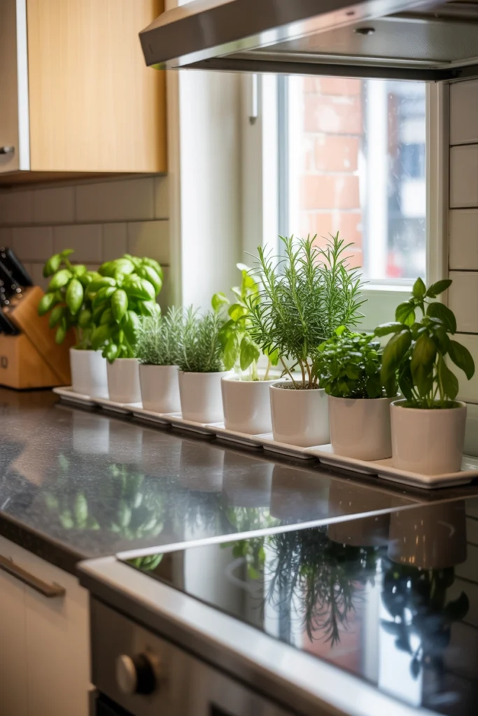 Kitchen Counter Herb Garden