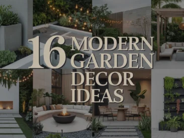 Modern Garden Decor Ideas