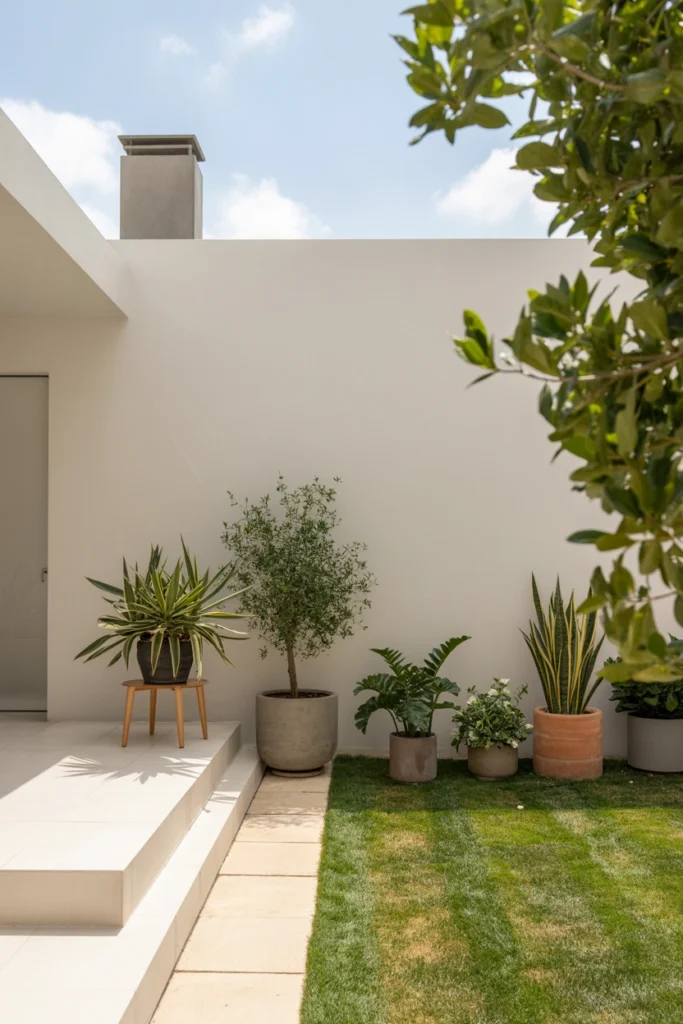 Modern Minimal Backyard Garden
