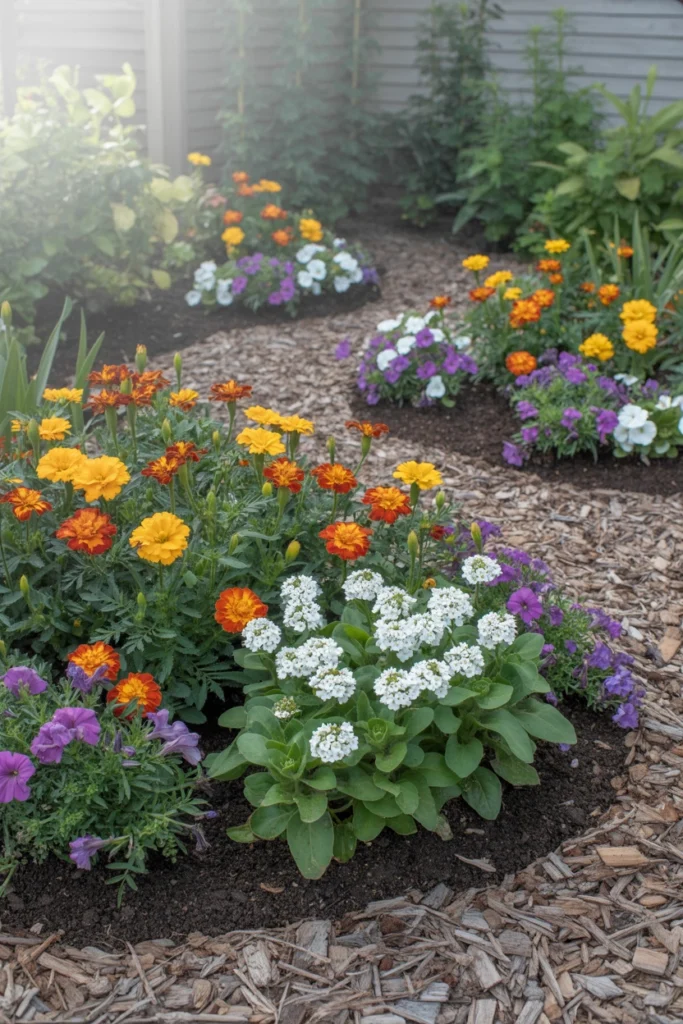 Mulch Flower Beds