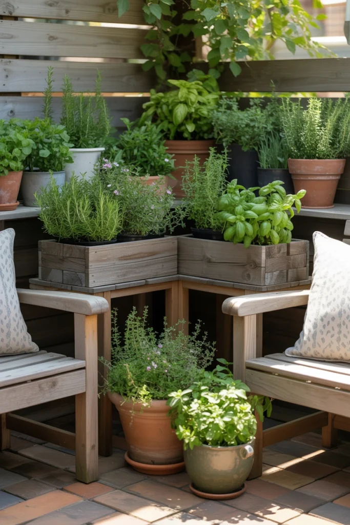 Patio Herb Corner
