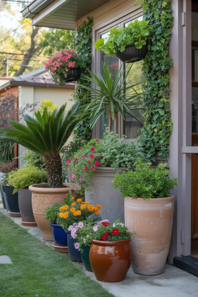Potted Plant Front Garden