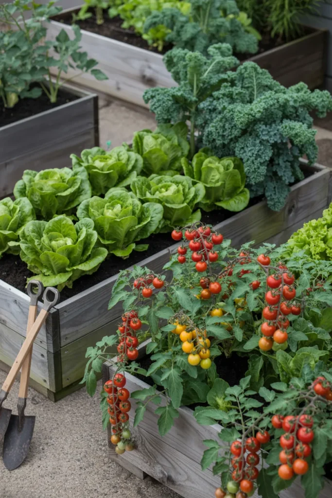 Raised Container Vegetable Garden