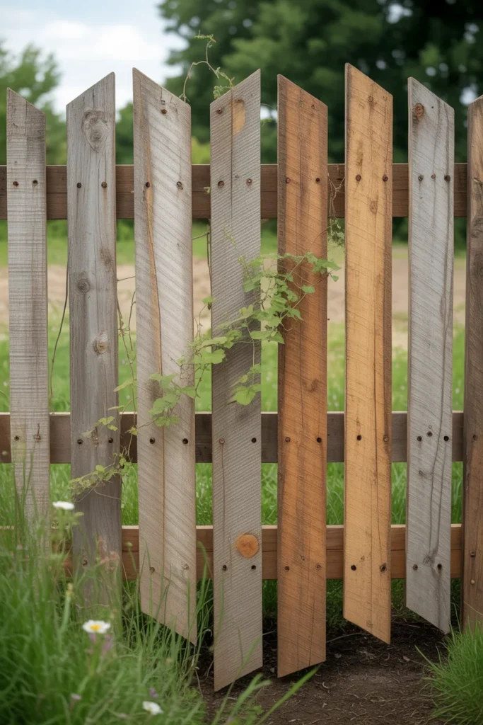 Reclaimed Wood Fence
