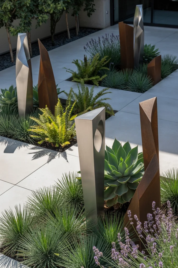 Sculptural Garden Decor