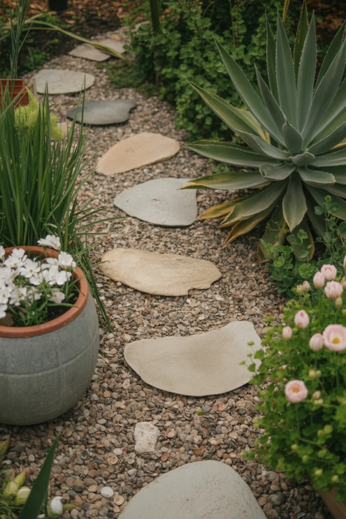 Shell Garden Pathway