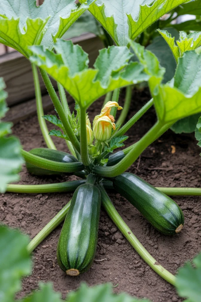 Simple Zucchini Garden