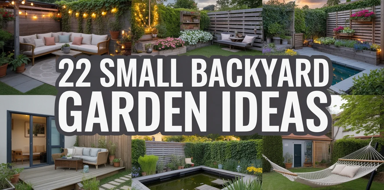 Small Backyard Garden Ideas