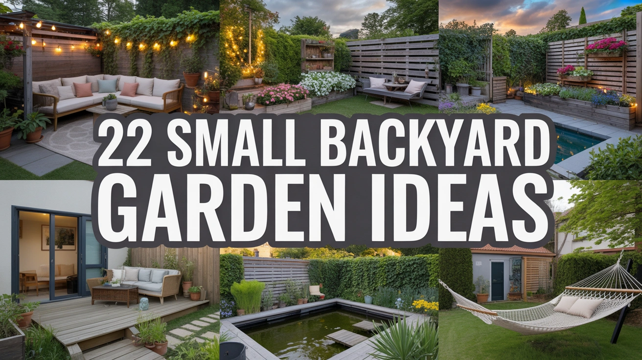 Small Backyard Garden Ideas