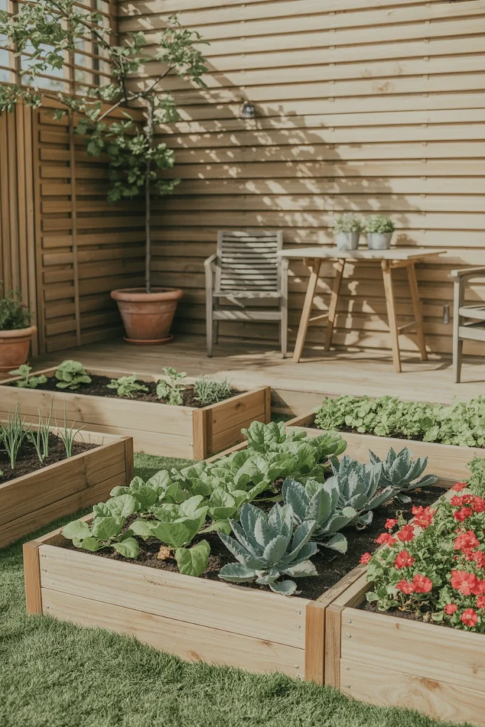 Small Patio Raised Garden Beds