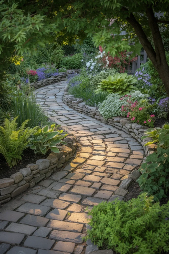 Stone Pathway Entrance