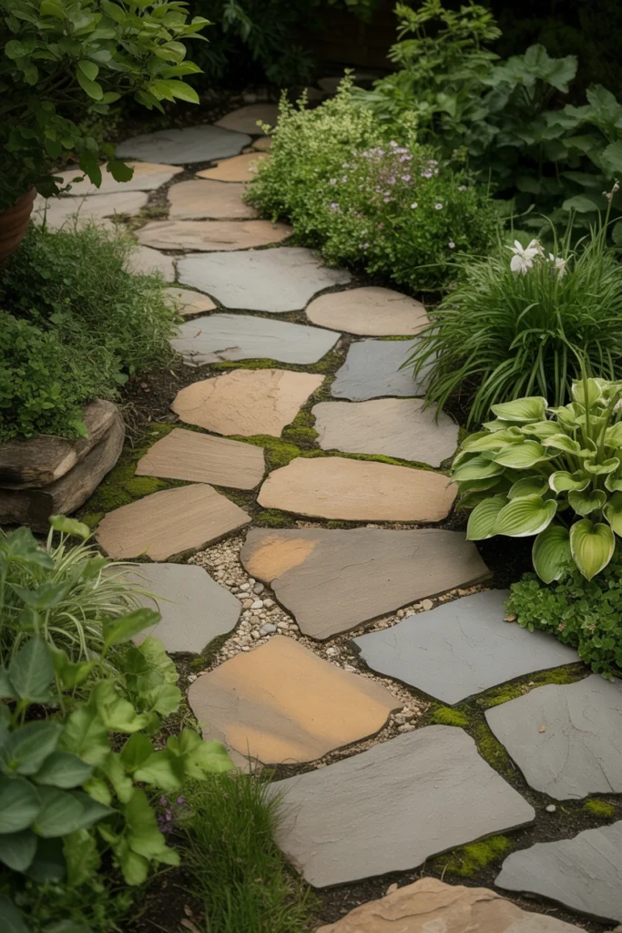 Stone Pathway Garden