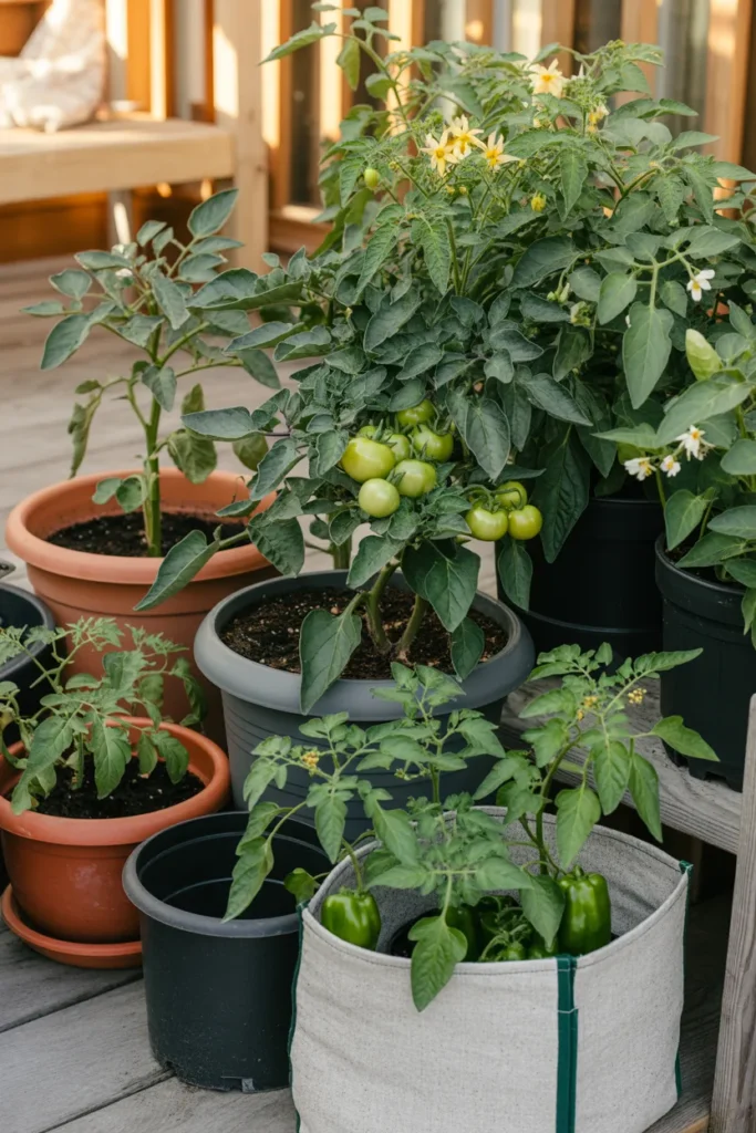 Vegetable Container Garden
