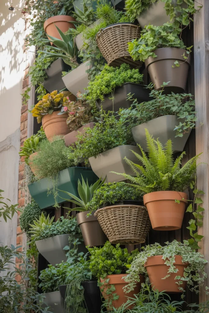 Vertical Container Garden