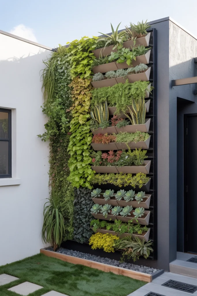 Vertical Front Yard Garden
