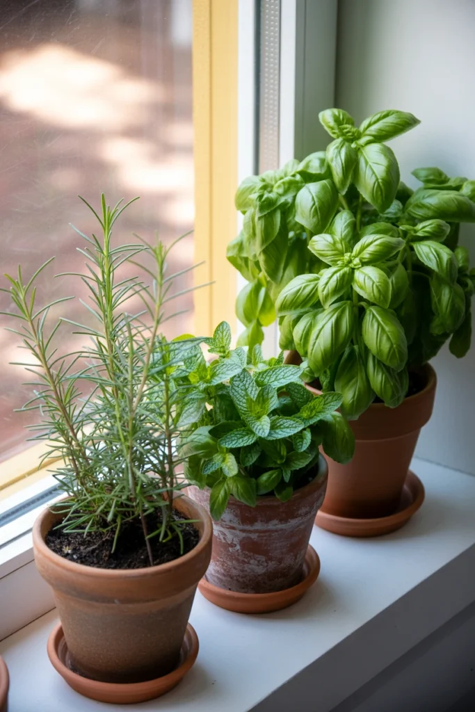 Windowsill Herb Garden