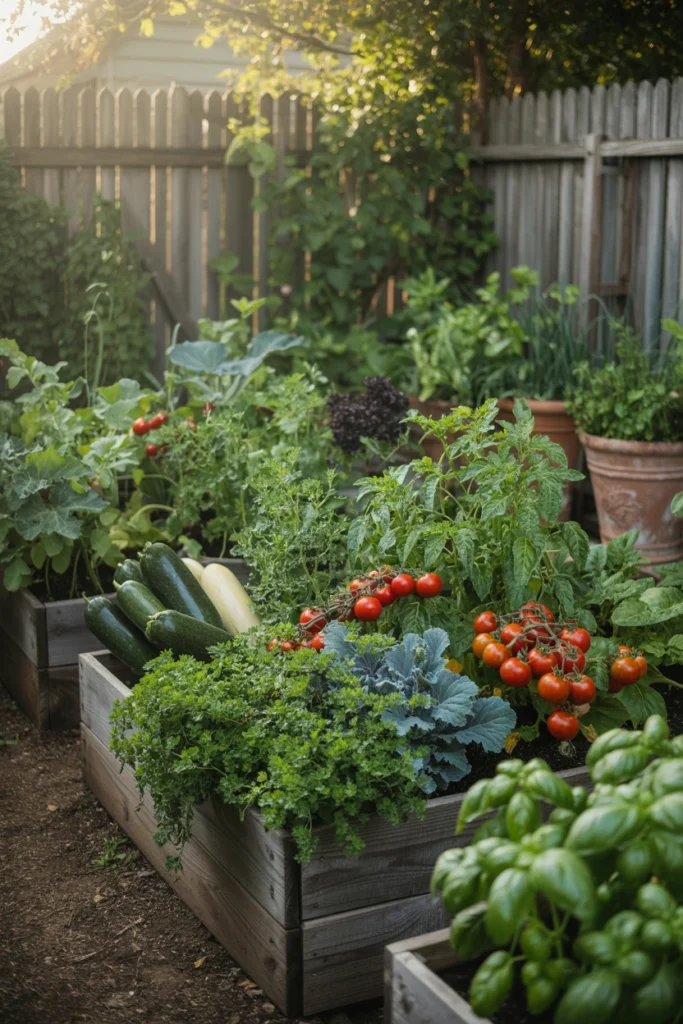 Backyard Kitchen Garden