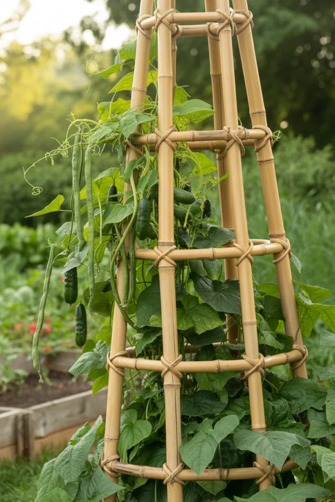 Bamboo Trellis Structure
