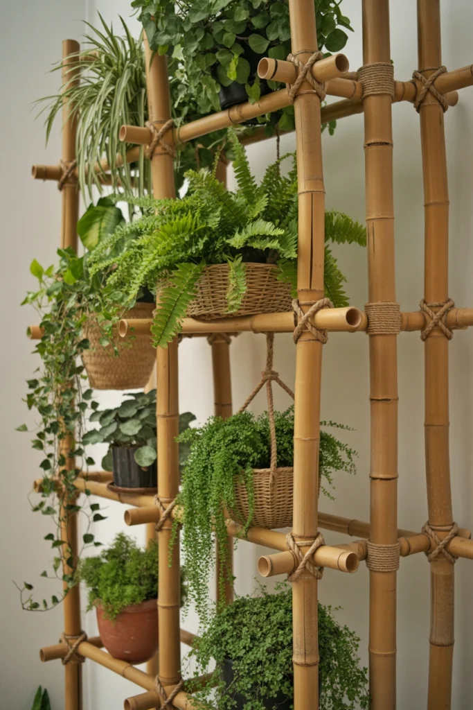 Bamboo Vertical Garden