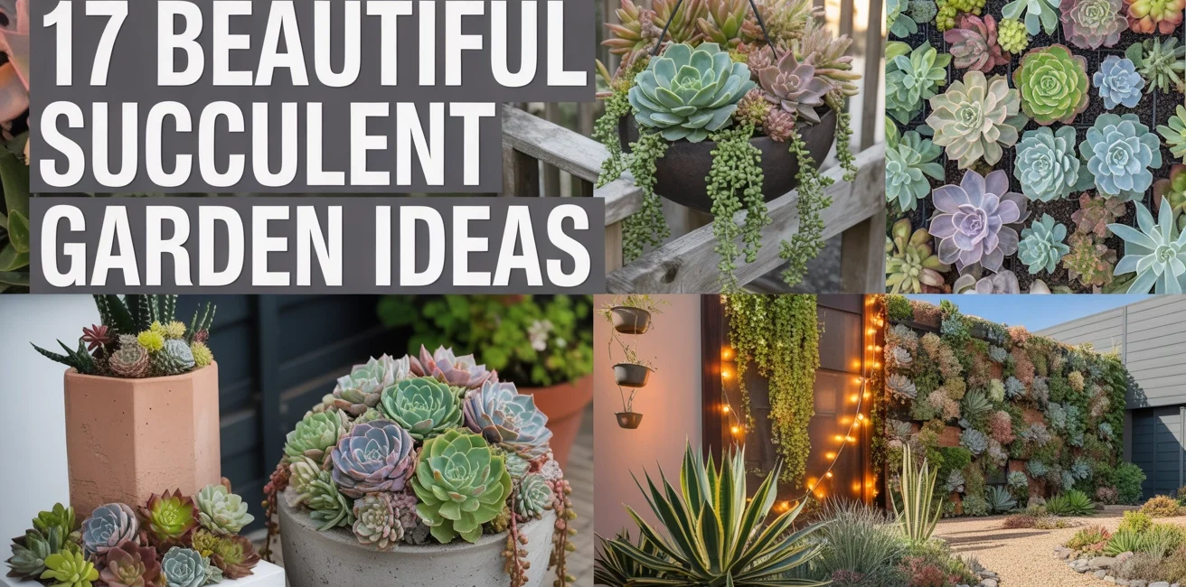 Beautiful Succulent Garden Ideas