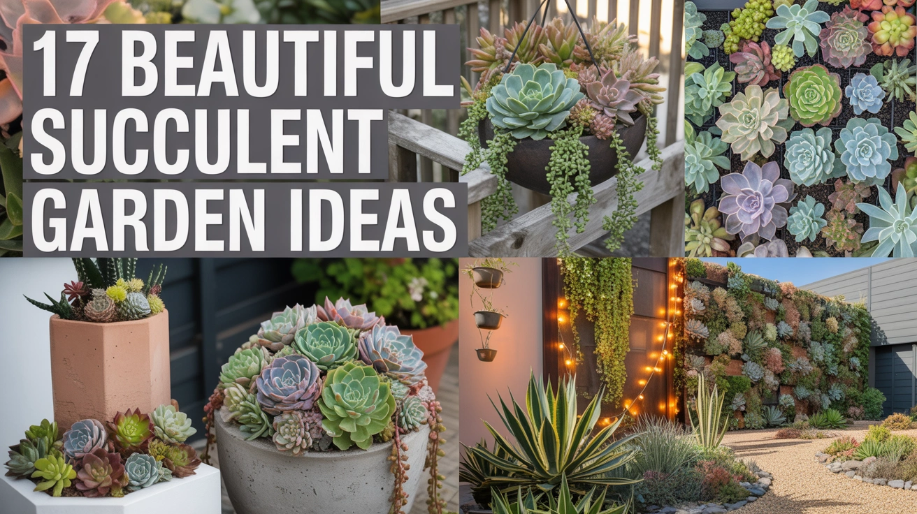 Beautiful Succulent Garden Ideas