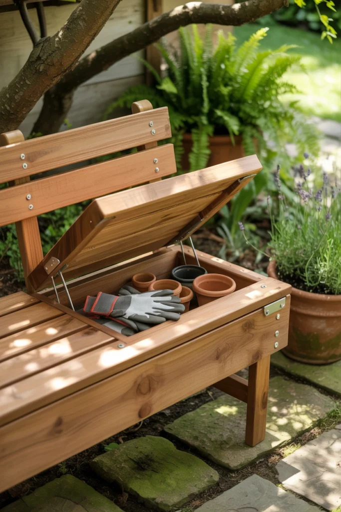 Bench With Storage