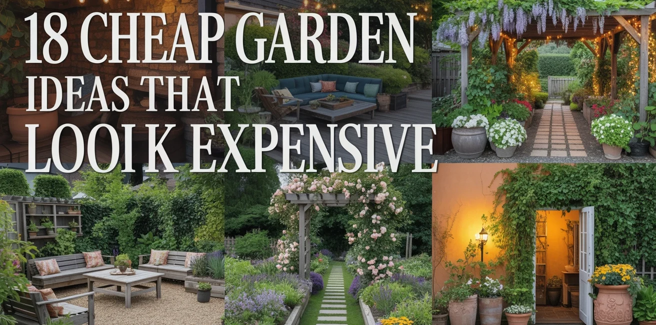 Cheap Garden Ideas That Look Expensive