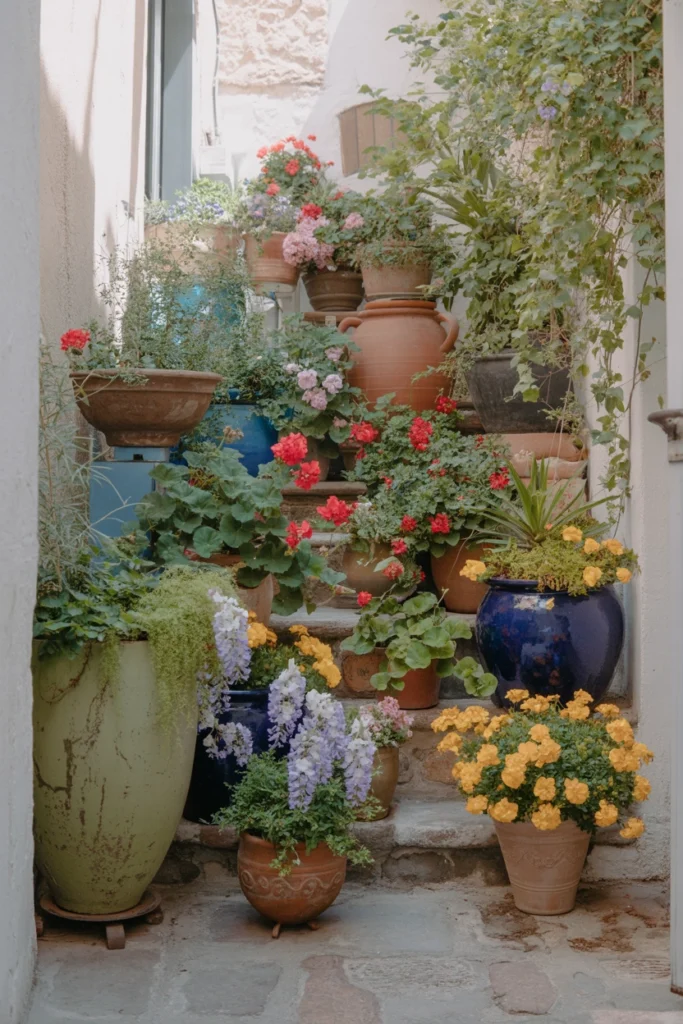 Container Flower Garden