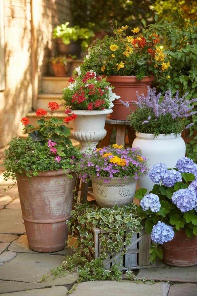 Container Flower Garden