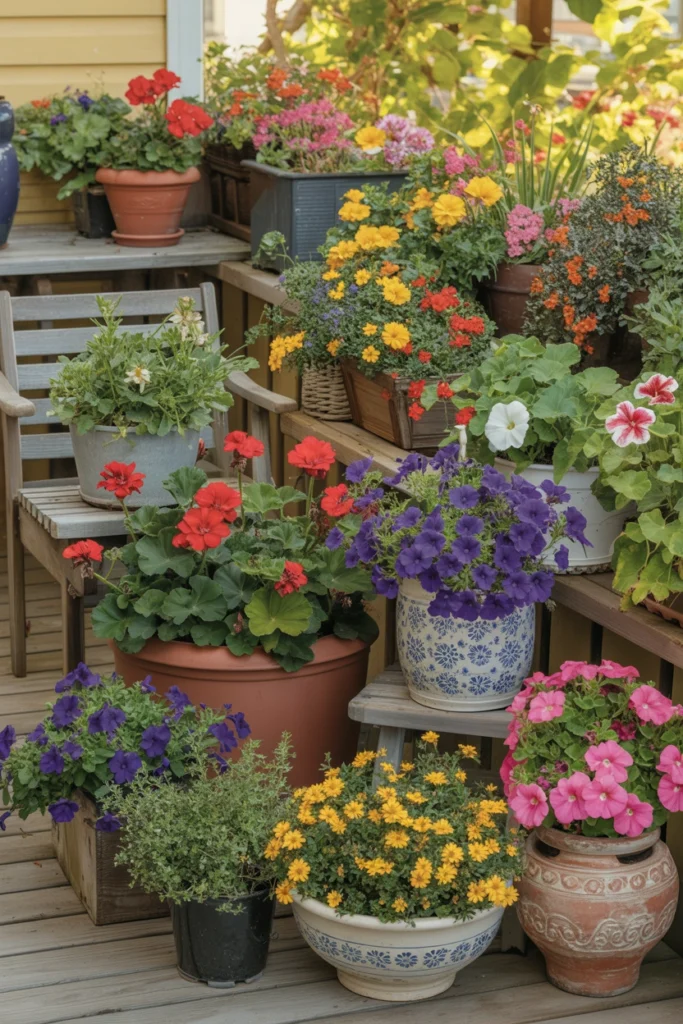 Container Flower Garden