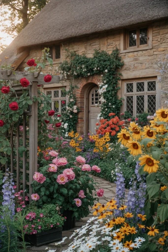 Container Flower Garden