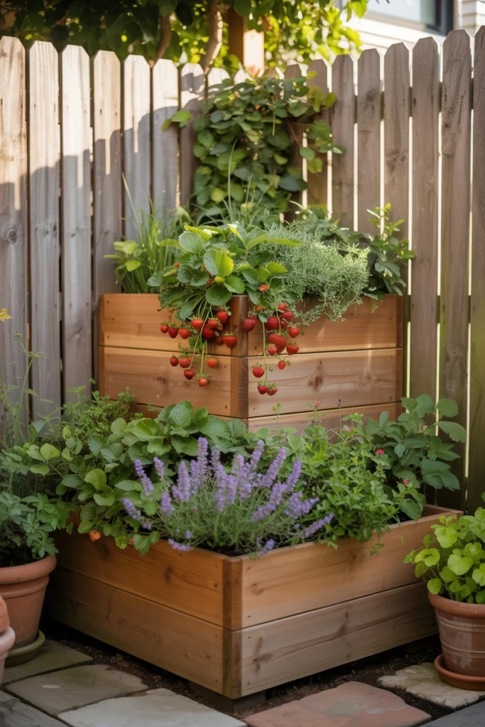 Corner Planter Box Design