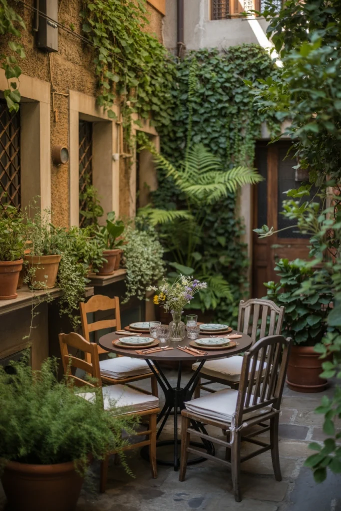 Courtyard Dining Area