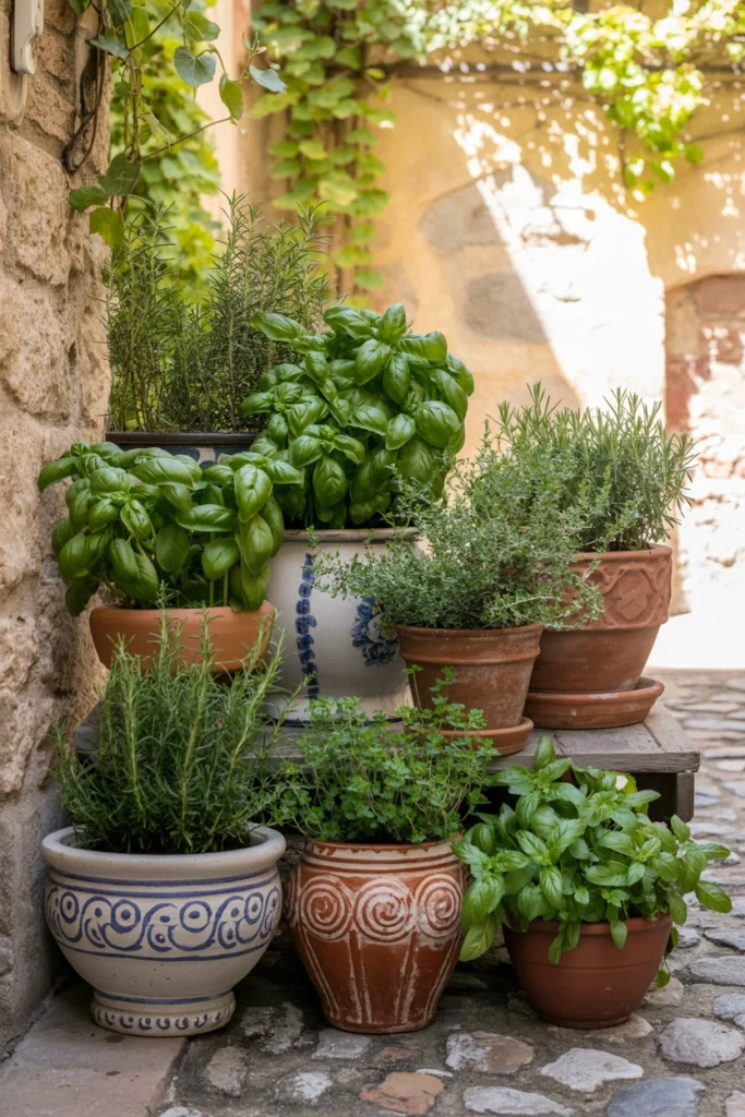 Courtyard Herb Garden